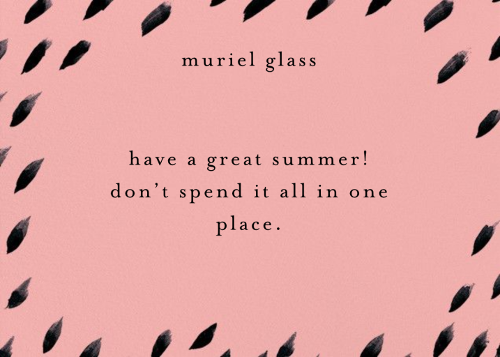 Brushed Drops (Stationery) by Ashley G