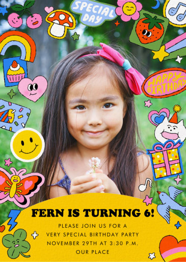 Party Stickers by Min Heo