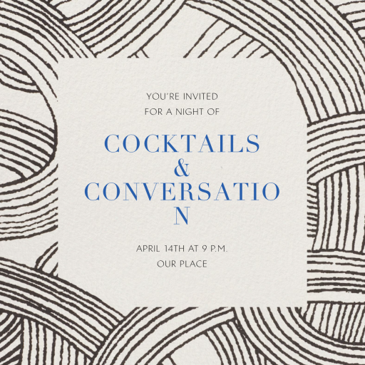 Laidback Living - Party Invitation by Schumacher