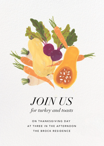 Market Table - Invitation by Paperless Post