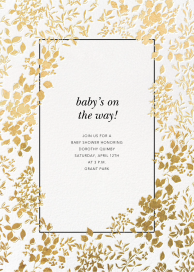 Richmond Park - Baby Shower Invitation by Oscar de la Renta