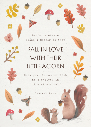 Baby Squirrel by Merrilee Liddiard