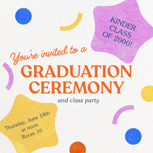 Shapes and Smiles by Paperless Post