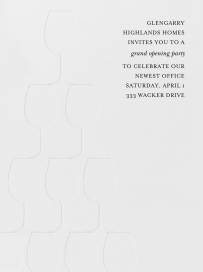 Wineglass Pyramid - Happy Hour Invitation by Paperless Post