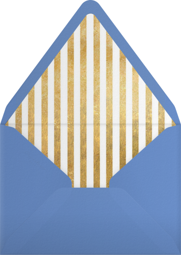 Gold Platter Cake - Paperless Post Envelope