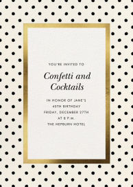 Perfect Spots - Birthday Invitation by kate spade new york