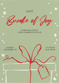 Joyful Gift - Baby Shower Invitation by Paperless Post