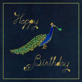 Peacock Birthday - Birthday Card by Paperless Post