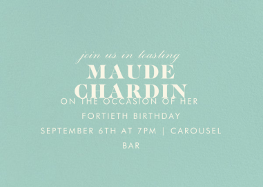 The Occasion by Paperless Post