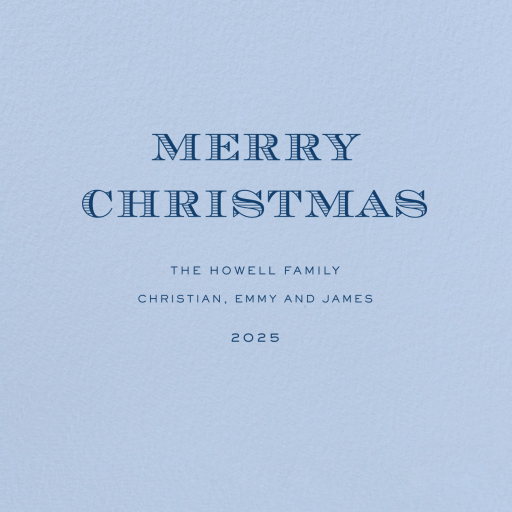 Merry Photos - Holiday Card by Dogwood Hill - Back