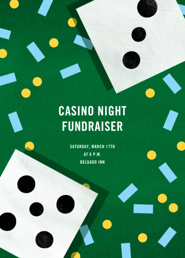 Inside Numbers - Fundraiser Invitation by Paperless Post