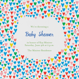 Baby Love - Baby Shower Invitation by Mr. Boddington's Studio