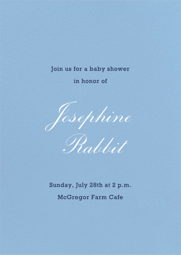 Spring Rain - Celebration Invitation by Paperless Post