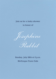 Spring Rain - Baby Shower Invitation by Paperless Post