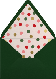 Retro Christmas Tree - Paperless Post Envelope