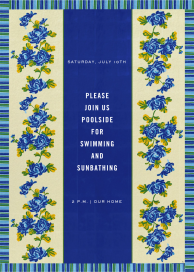 Luminosa - Pool Party Invitation by Lisa Corti