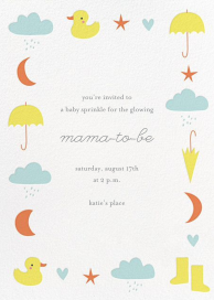 Little Duck's Big Splash - Baby Shower Invitation by Little Cube