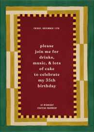 Milla - Birthday Invitation by Lisa Corti