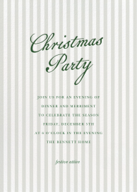 Pale Stripes Christmas by Sugar Paper