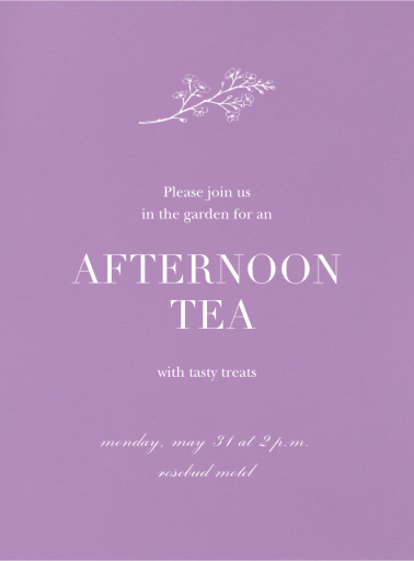 Lilac by Paperless Post