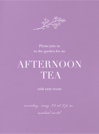 Lilac - Party Invitation by Paperless Post