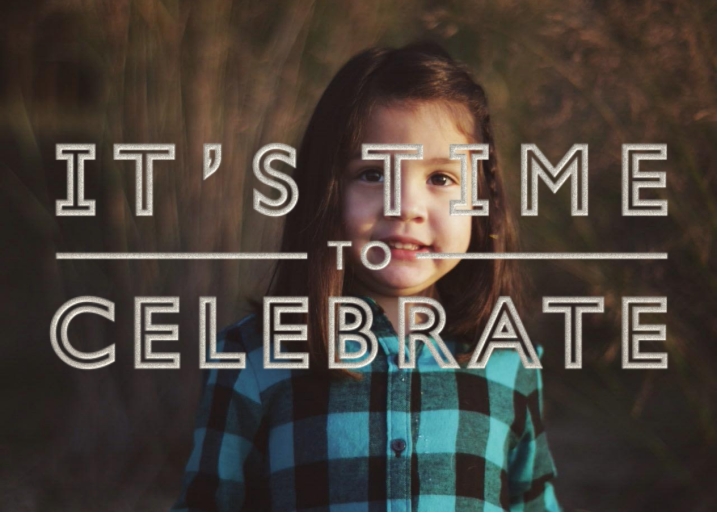 It's Time To Celebrate - First Birthday Invitation by Paperless Post