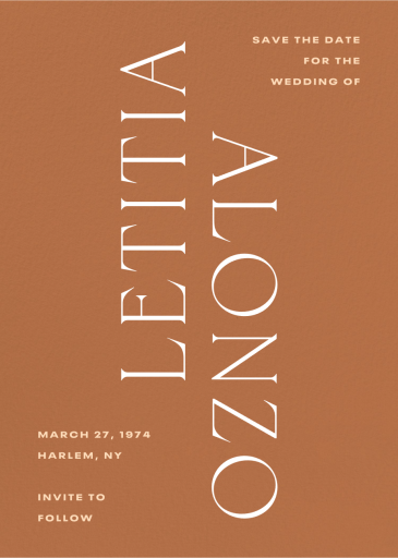 Twin Flames - Save the Date by Paperless Post