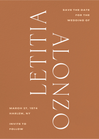 Twin Flames - Save the Date by Paperless Post