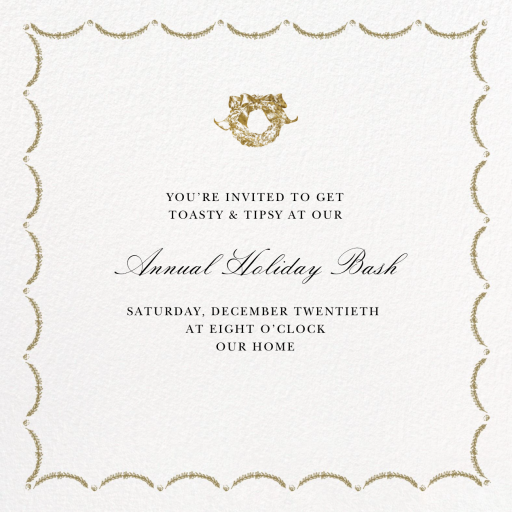 Garland - Corporate Holiday Party Invitation by Paperless Post