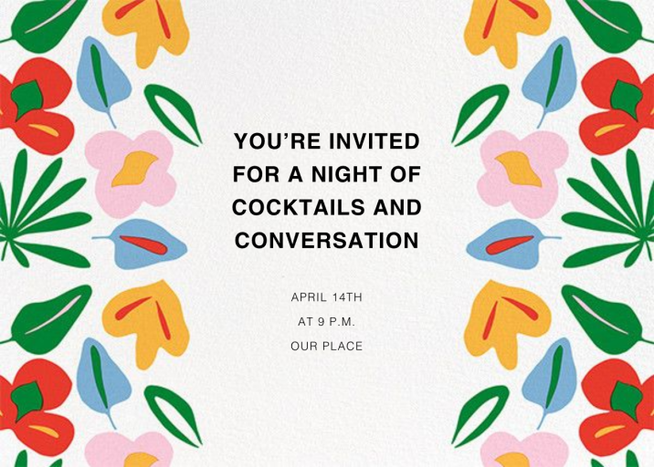 Pentti Rinta - Spring Party Invitation by Marimekko