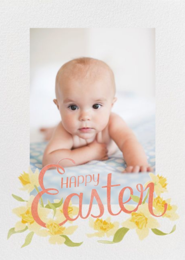 Easter Daffodils Photo - Easter Card by Paperless Post