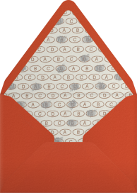 Scattered Pencils - Paperless Post Envelope