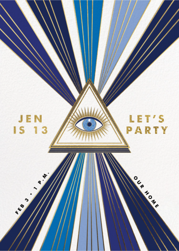 Providence - Birthday Invitation by Jonathan Adler