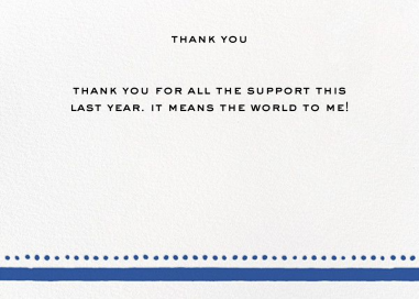 Charlotte Street II (Stationery) - Thank You Card by kate spade new york