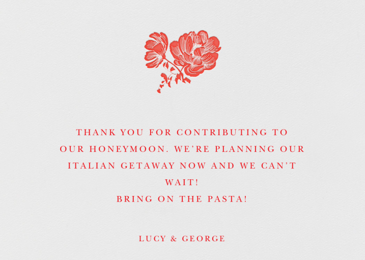 Audrey I (Thank You) - Stationery by Paperless Post