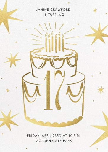 Big Year - Birthday Invitation by Paperless Post