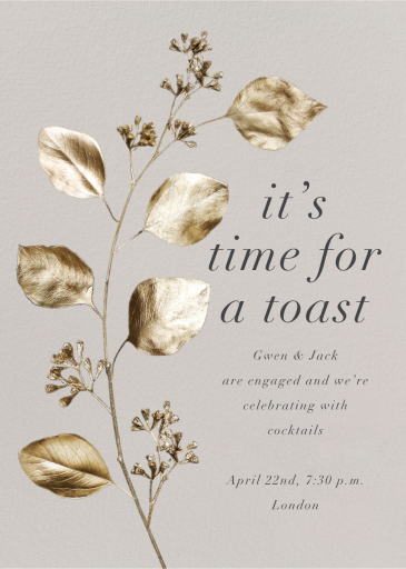 Duchêne - Engagement Party Invitation by Paperless Post