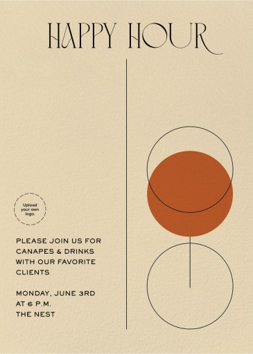 Stemware - Business Event Invitation by Paperless Post