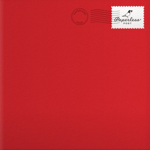 Herald Angel - Paperless Post Envelope