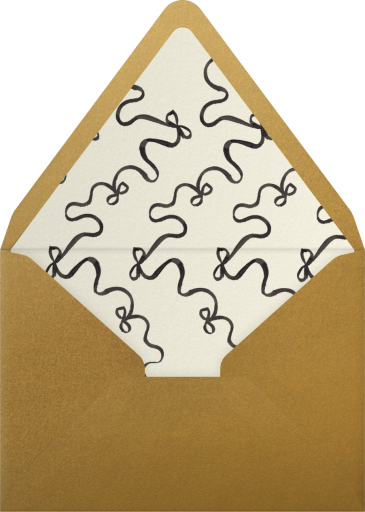 Gilded Toast - Paperless Post Envelope