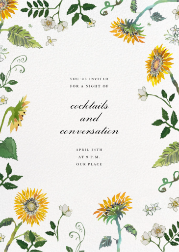 Dandelion Harvest - Party Invitation by Happy Menocal
