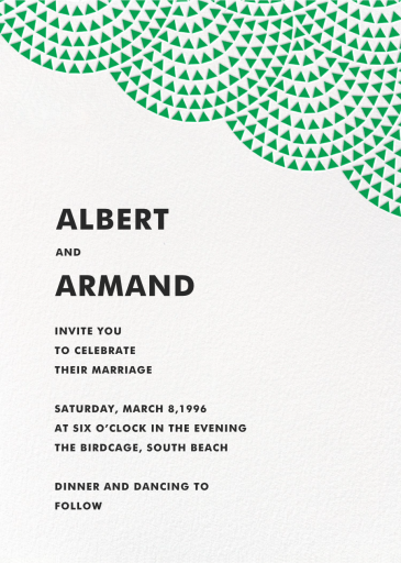 Savoy - Wedding Invitation by Paperless Post