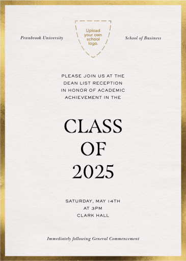 High Honor - Graduation Party Invitation by Paperless Post