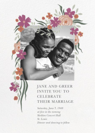 Spring Impasto - Wedding Invitation by Paperless Post