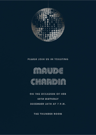 Disco by Paperless Post