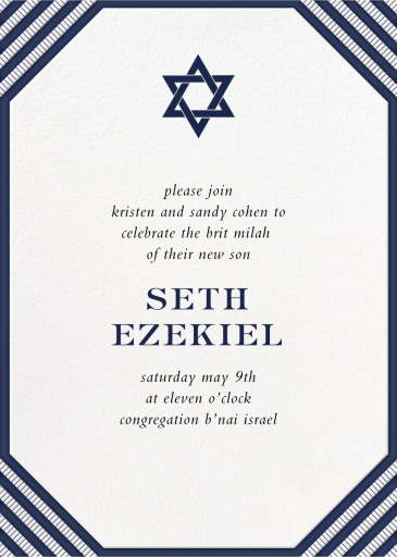 Claridge Tall - Religious Invitation by Paperless Post