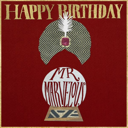 Happy Birthday Mr. Marvelous - Birthday Card by Paperless Post