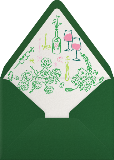 Garden Sips - Pulp Templates Co. Envelope