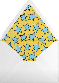 Comic Blue Sky - Paperless Post Envelope