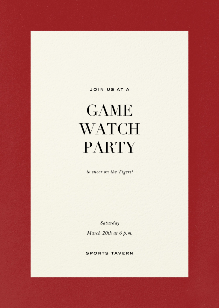 A La Mode Send online instantly RSVP tracking